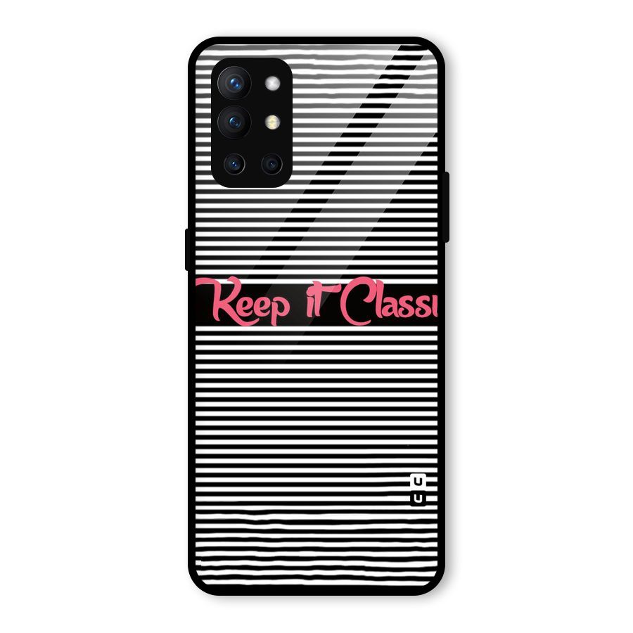 Keep It Classy Glass Back Case for OnePlus 9R