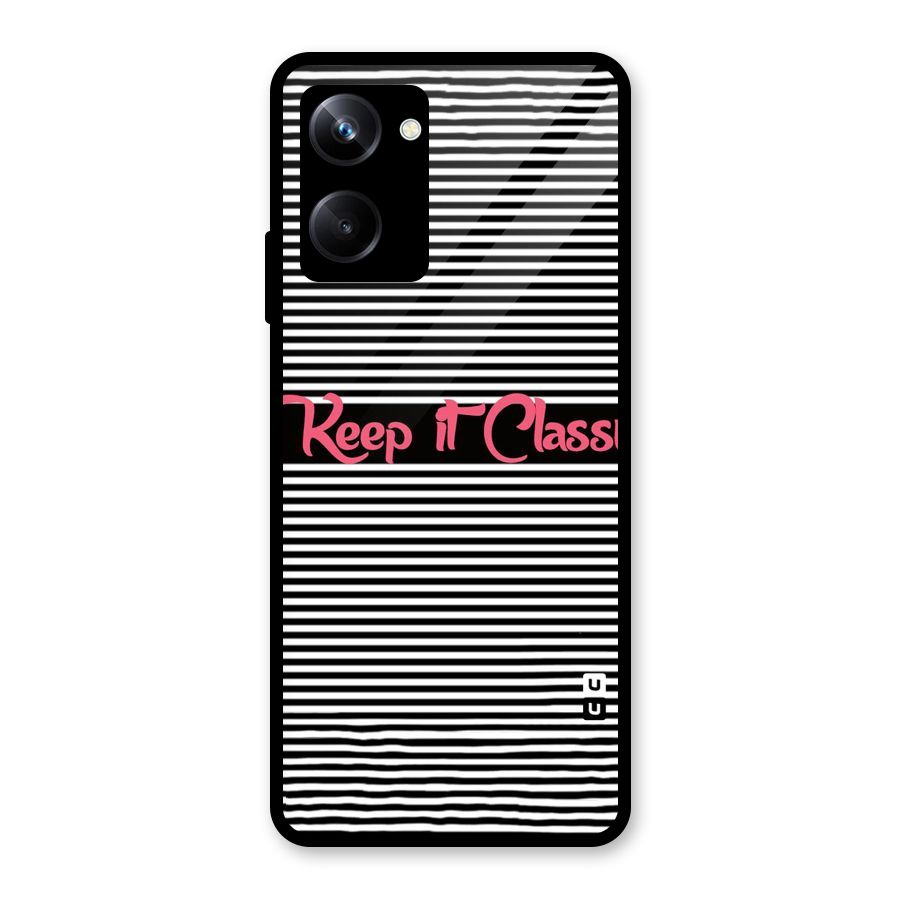 Keep It Classy Glass Back Case for Realme 10 Pro