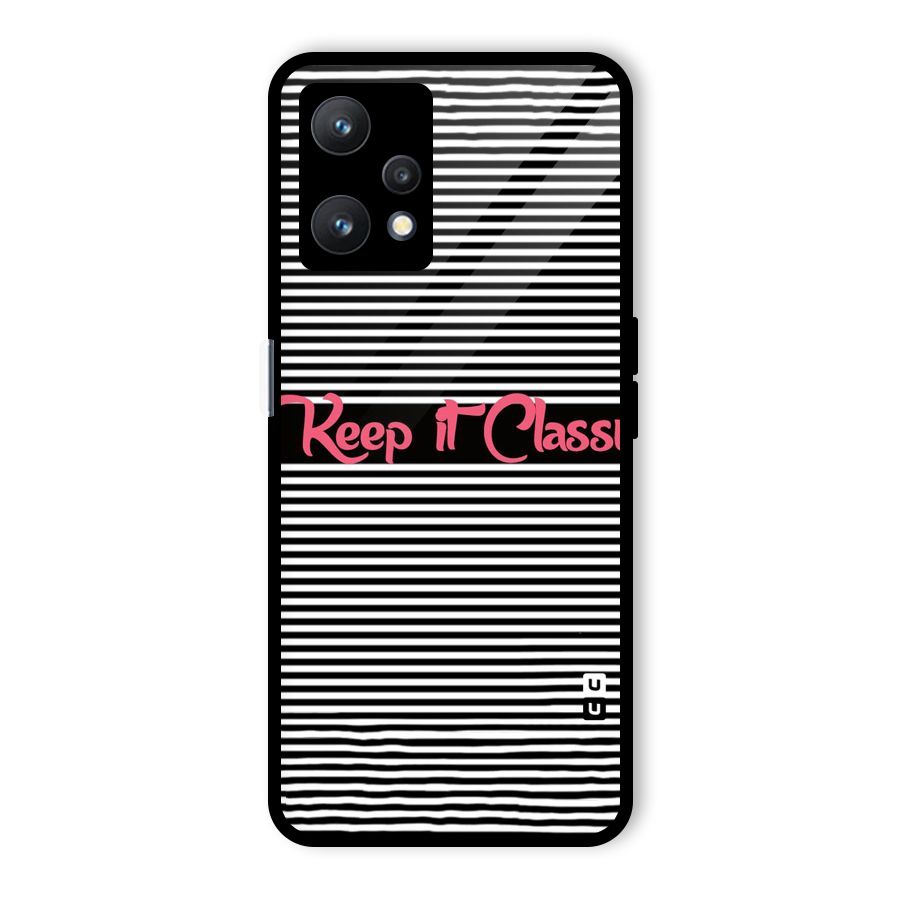 Keep It Classy Glass Back Case for Realme 9 Pro 5G