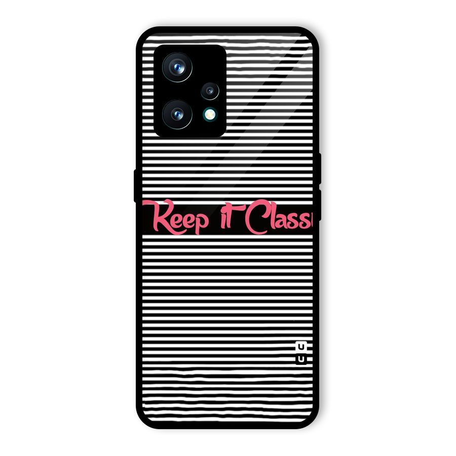 Keep It Classy Glass Back Case for Realme 9 Pro Plus 5G