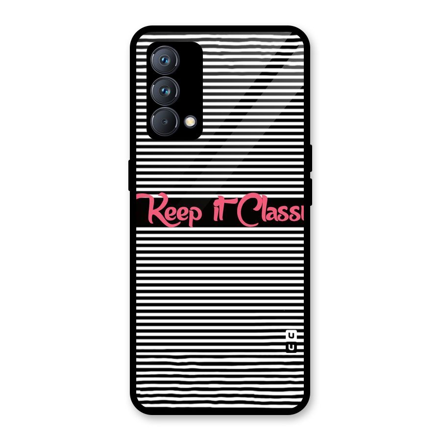Keep It Classy Glass Back Case for Realme GT Master Edition