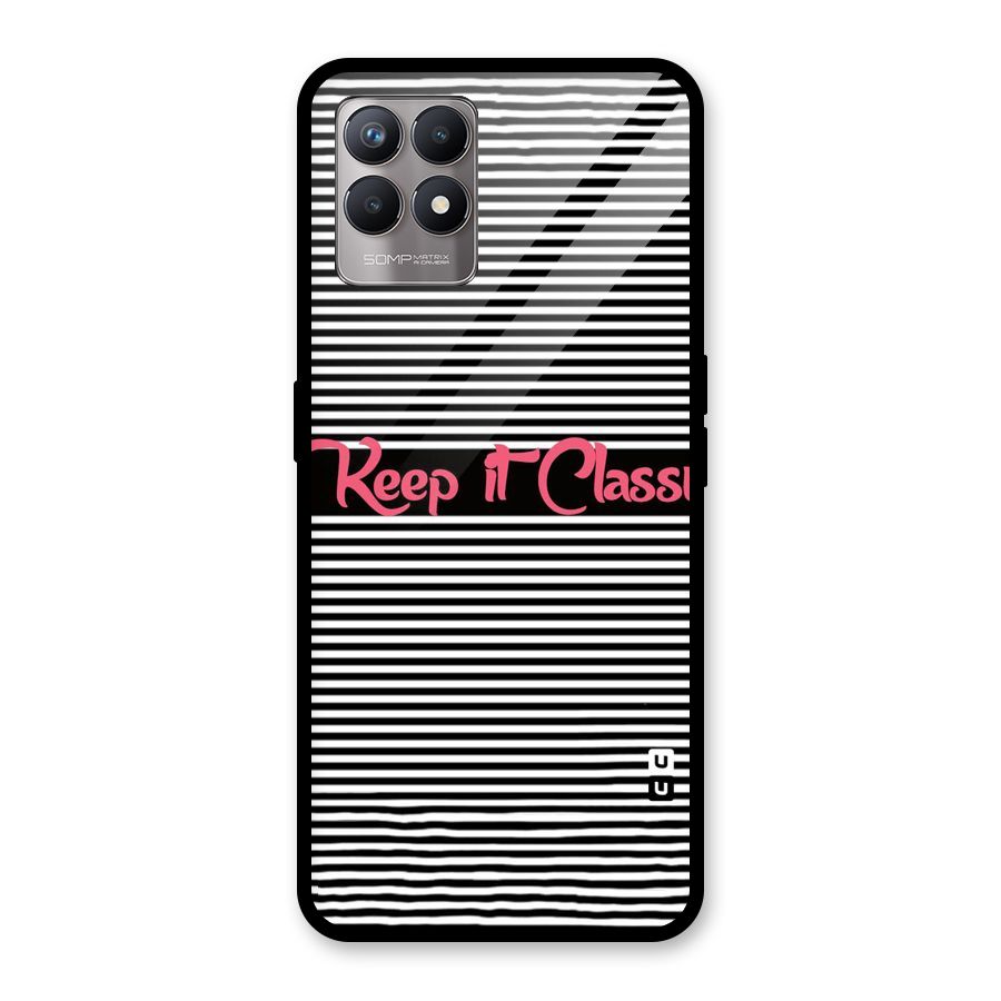 Keep It Classy Glass Back Case for Realme Narzo 50
