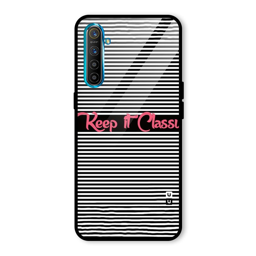 Keep It Classy Glass Back Case for Realme X2