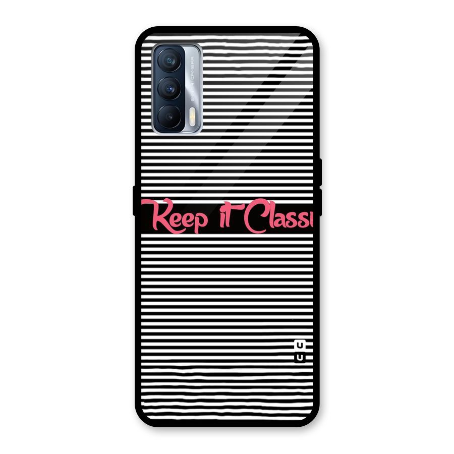 Keep It Classy Glass Back Case for Realme X7