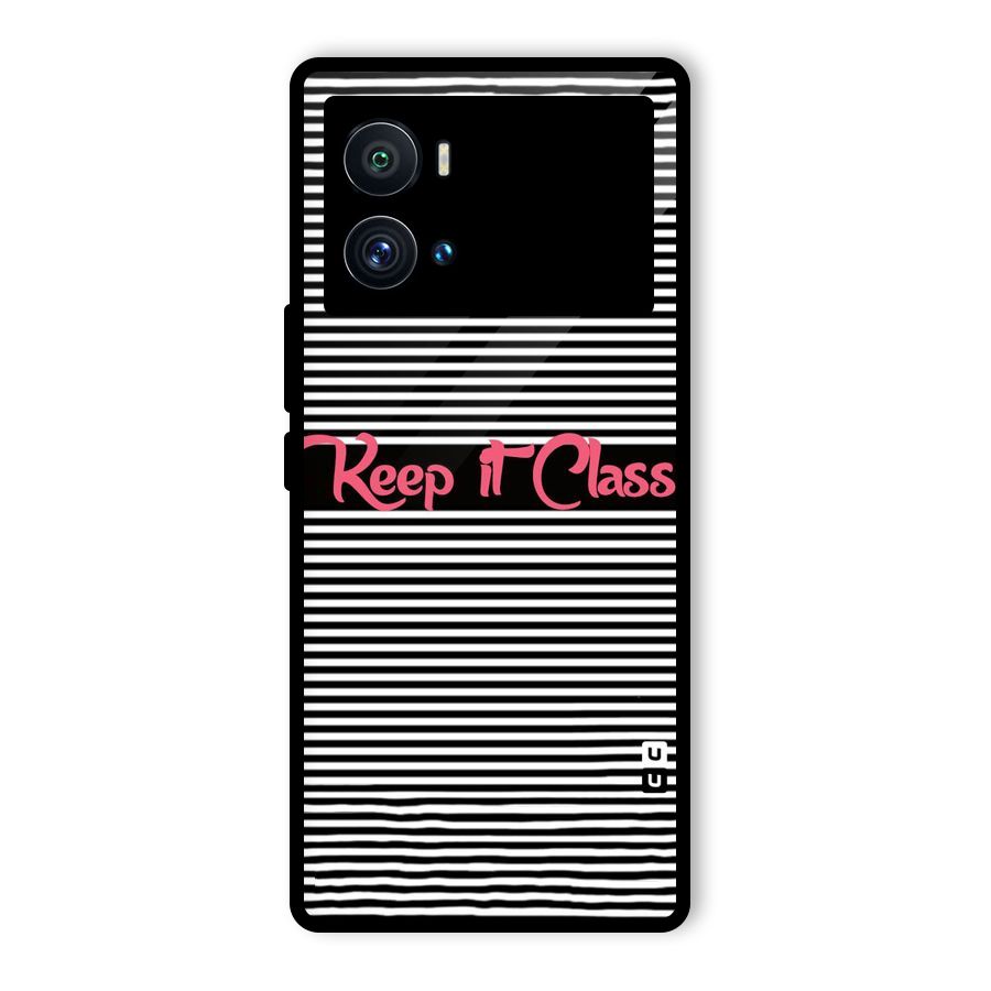 Keep It Classy Glass Back Case for Vivo iQOO 9 Pro