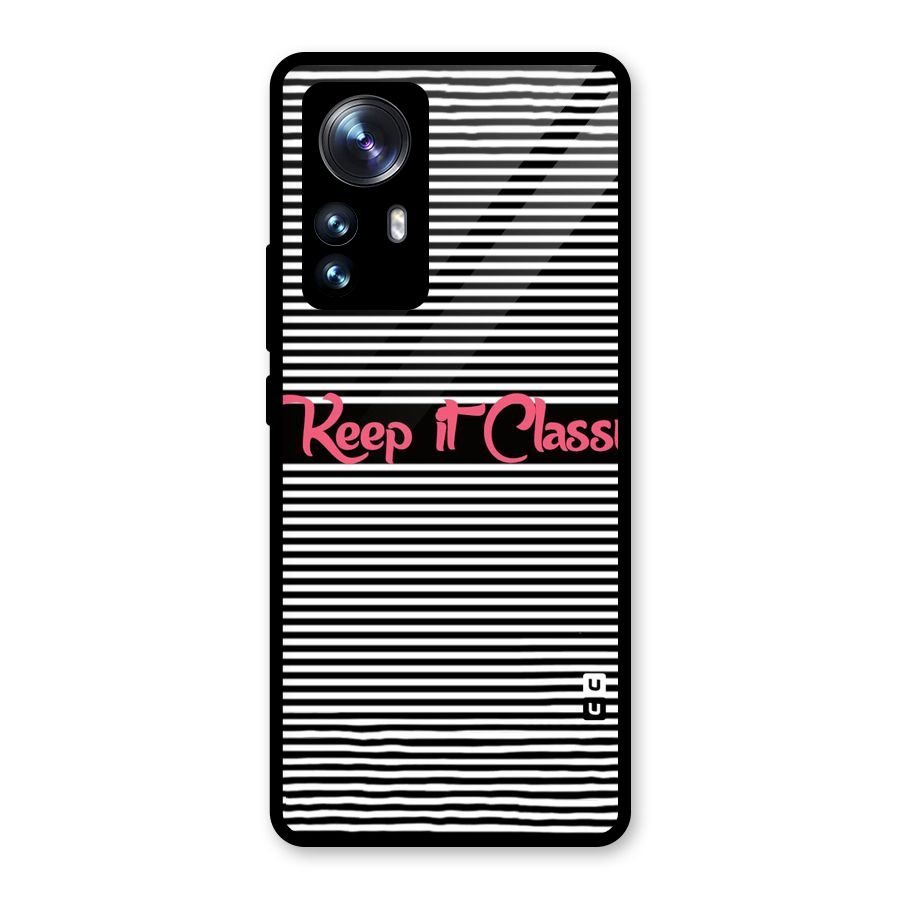 Keep It Classy Glass Back Case for Xiaomi 12 Pro