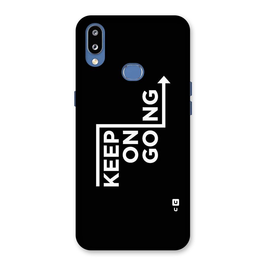 Keep On Going Back Case for Galaxy M01s
