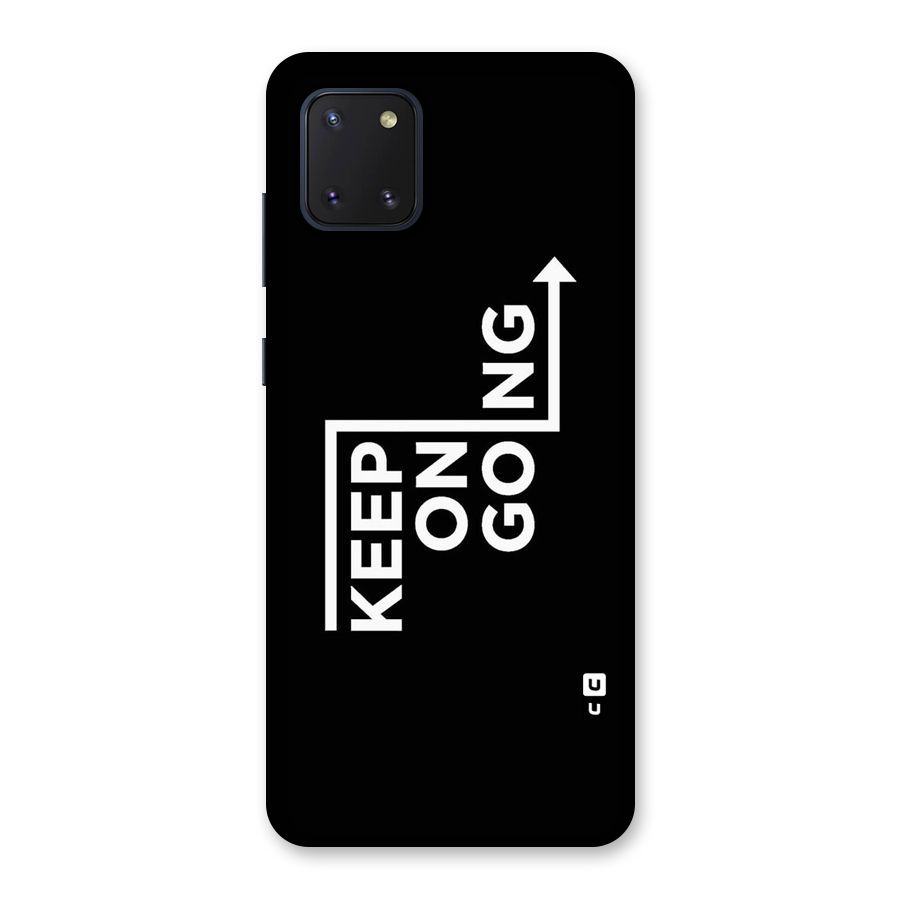 Keep On Going Back Case for Galaxy Note 10 Lite