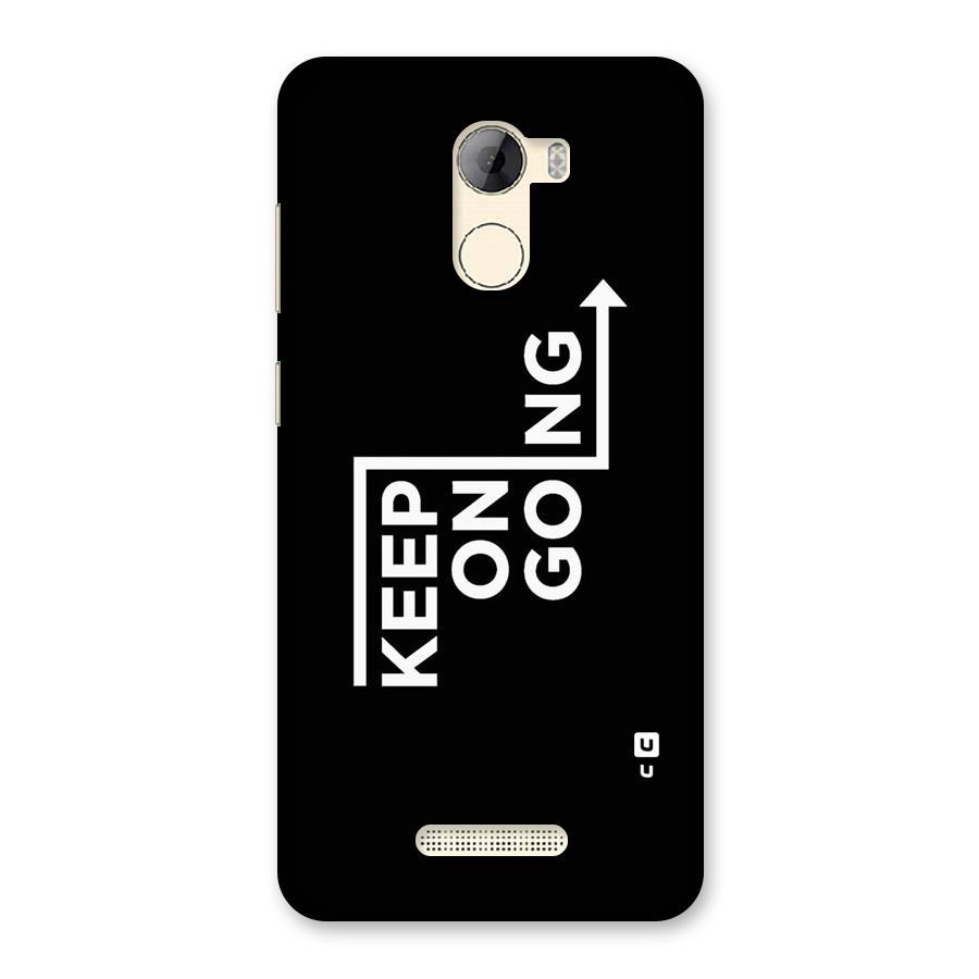 Keep On Going Back Case for Gionee A1 LIte