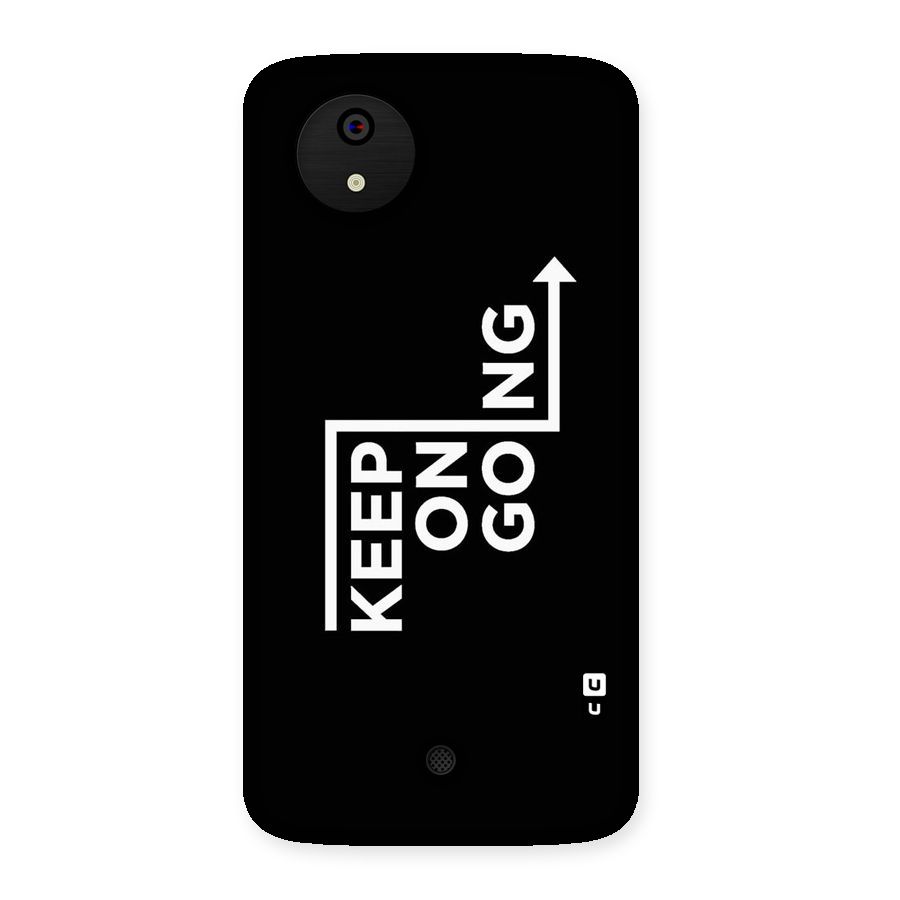 Keep On Going Back Case for Micromax Canvas A1