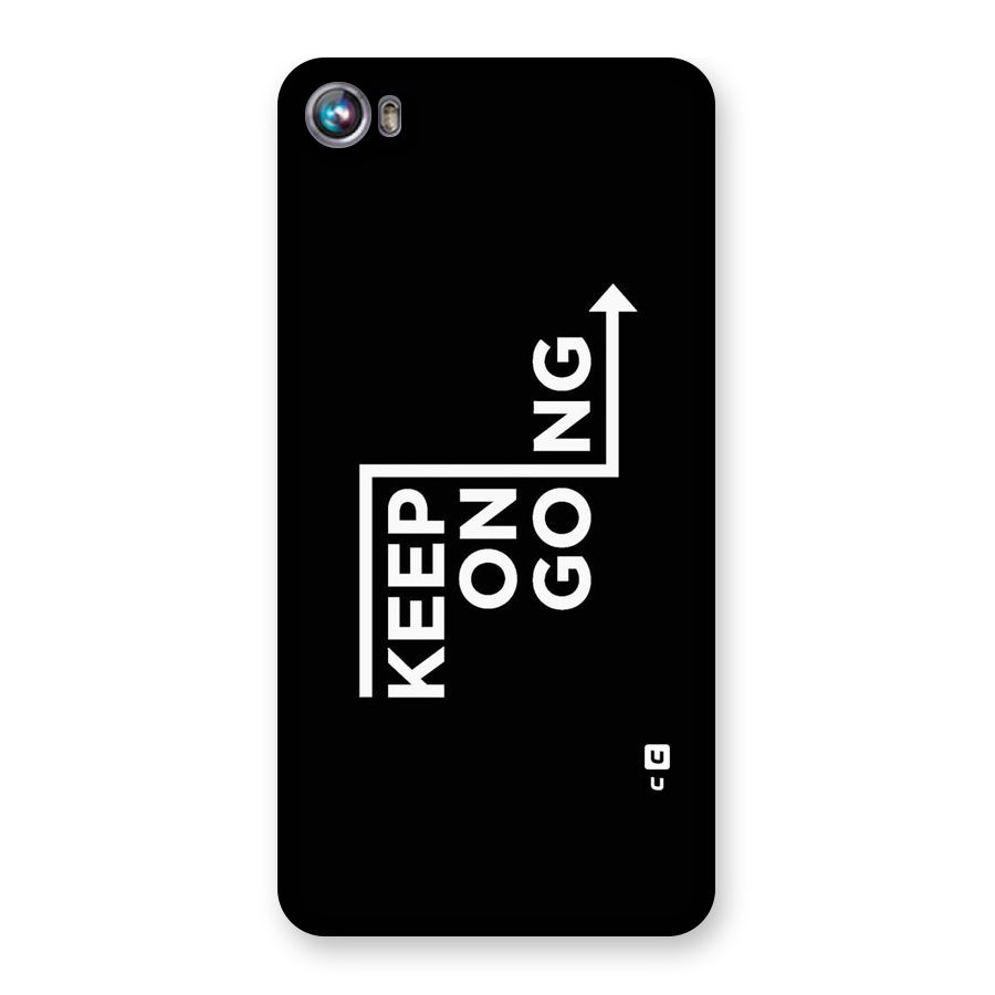 Keep On Going Back Case for Micromax Canvas Fire 4 A107
