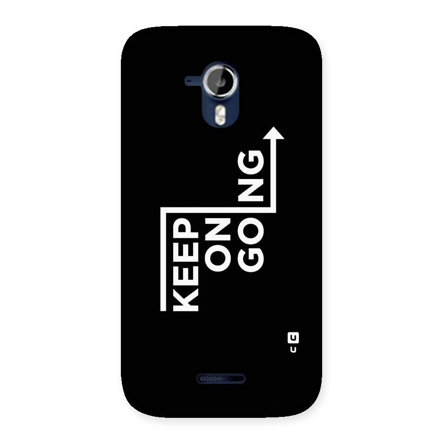 Keep On Going Back Case for Micromax Canvas Magnus A117