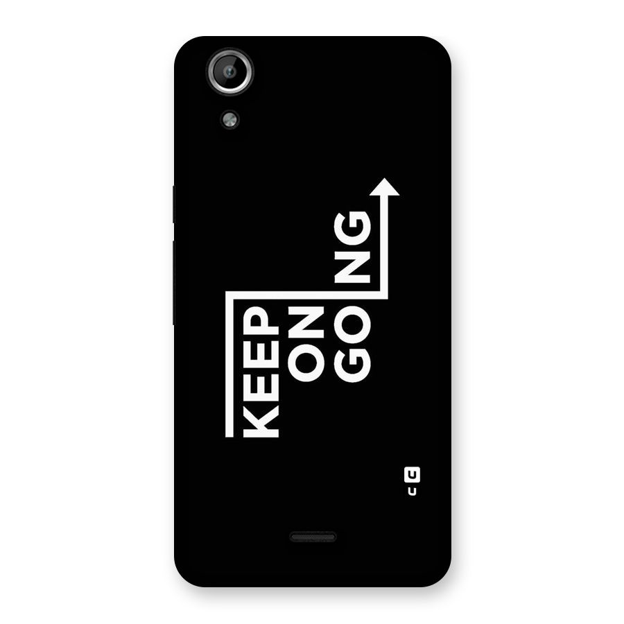 Keep On Going Back Case for Micromax Canvas Selfie Lens Q345