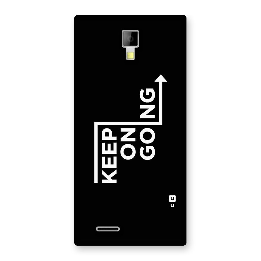 Keep On Going Back Case for Micromax Canvas Xpress A99