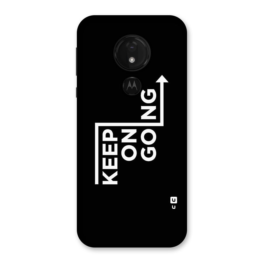 Keep On Going Back Case for Moto G7 Power
