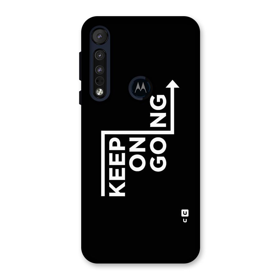 Keep On Going Back Case for Motorola One Macro