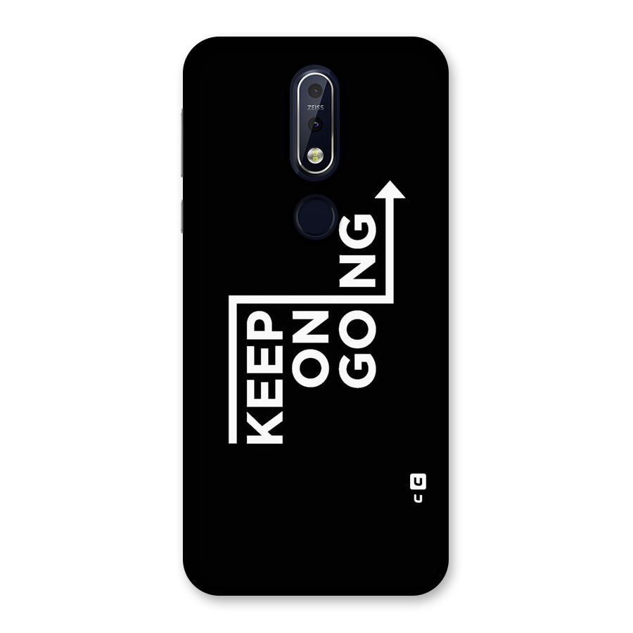 Keep On Going Back Case for Nokia 7.1