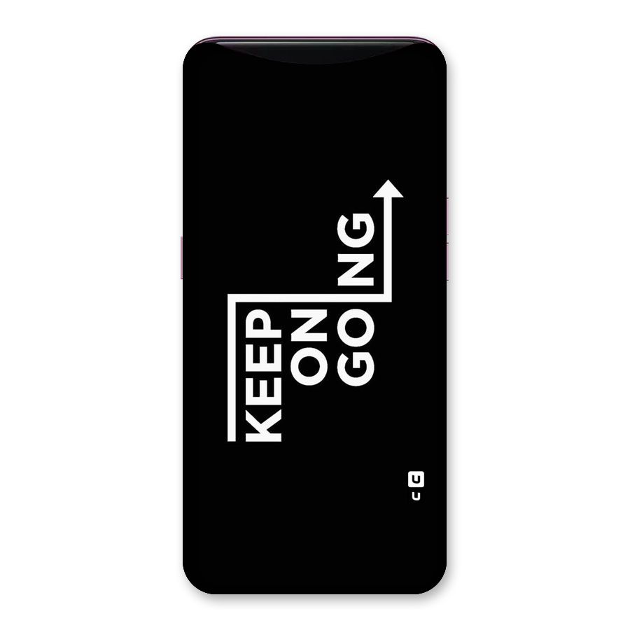 Keep On Going Back Case for Oppo Find X