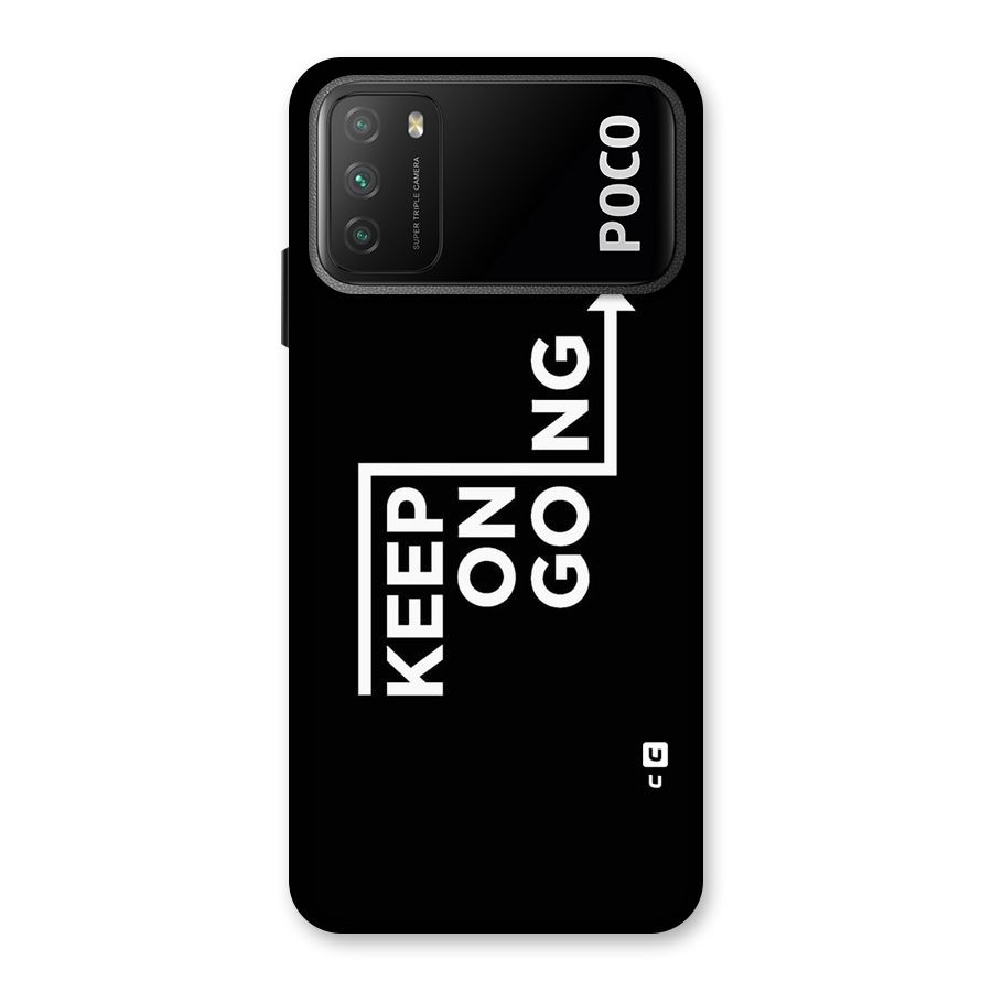 Keep On Going Back Case for Poco M3