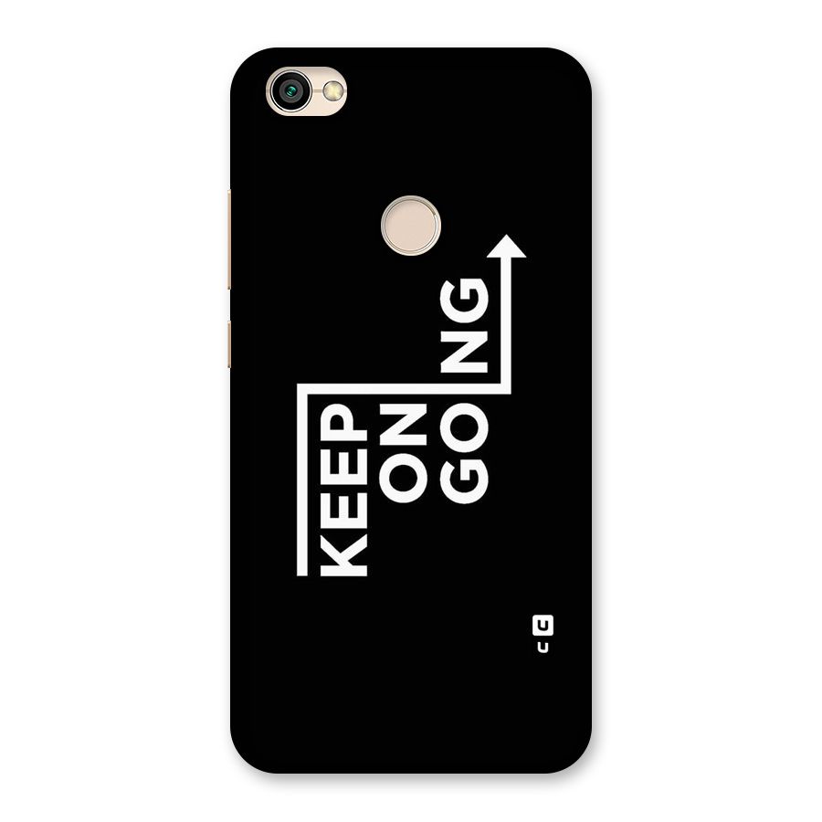 Keep On Going Back Case for Redmi Y1 2017