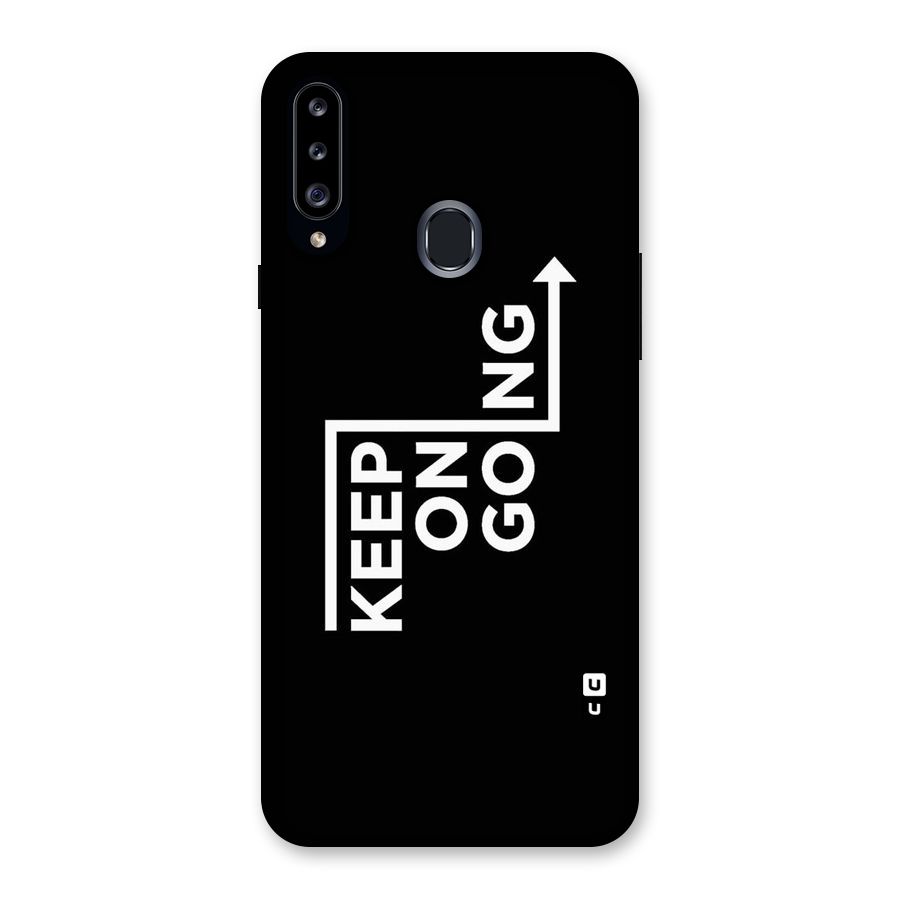 Keep On Going Back Case for Samsung Galaxy A20s