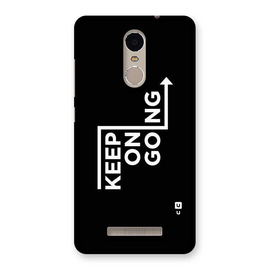 Keep On Going Back Case for Xiaomi Redmi Note 3