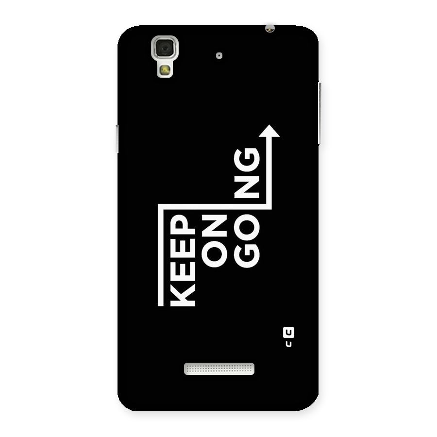 Keep On Going Back Case for Yu Yureka
