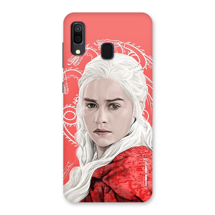 Khaleesi The Living Dragon Back Case for Galaxy A20