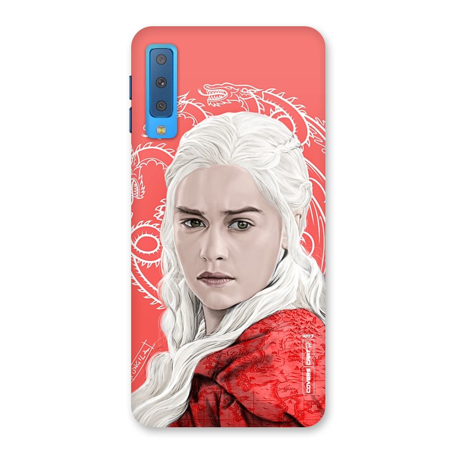 Khaleesi The Living Dragon Back Case for Galaxy A7 (2018)