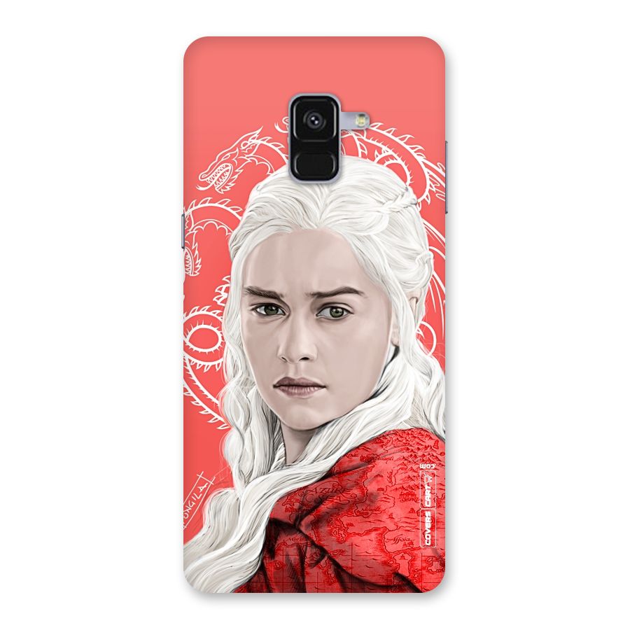 Khaleesi The Living Dragon Back Case for Galaxy A8 Plus