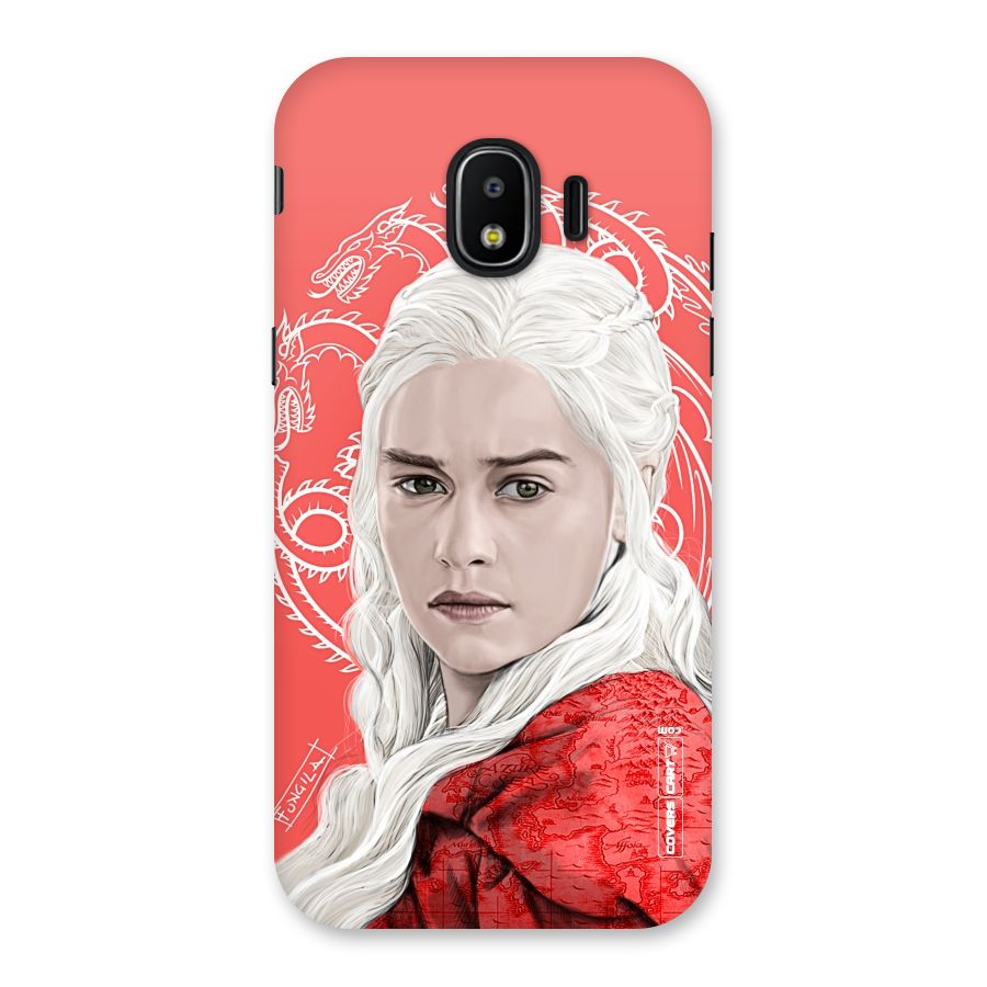 Khaleesi The Living Dragon Back Case for Galaxy J2 Pro 2018