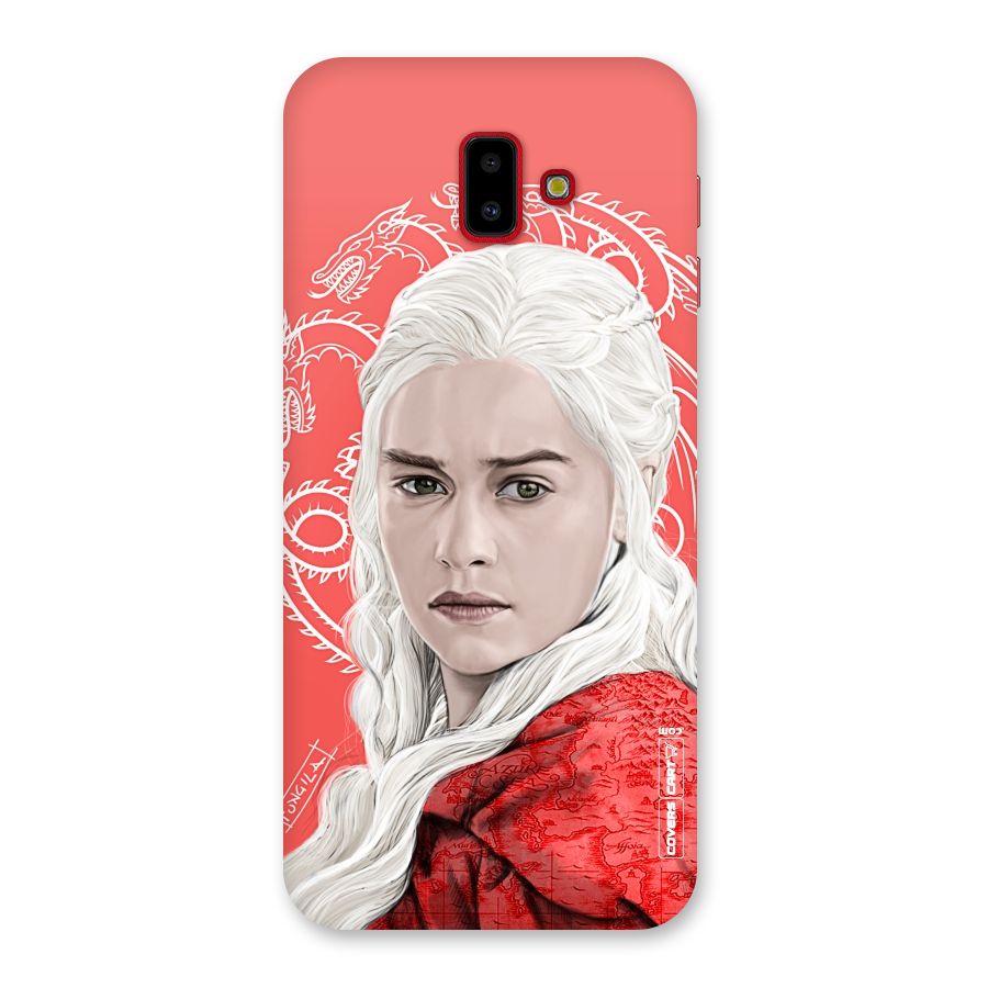 Khaleesi The Living Dragon Back Case for Galaxy J6 Plus