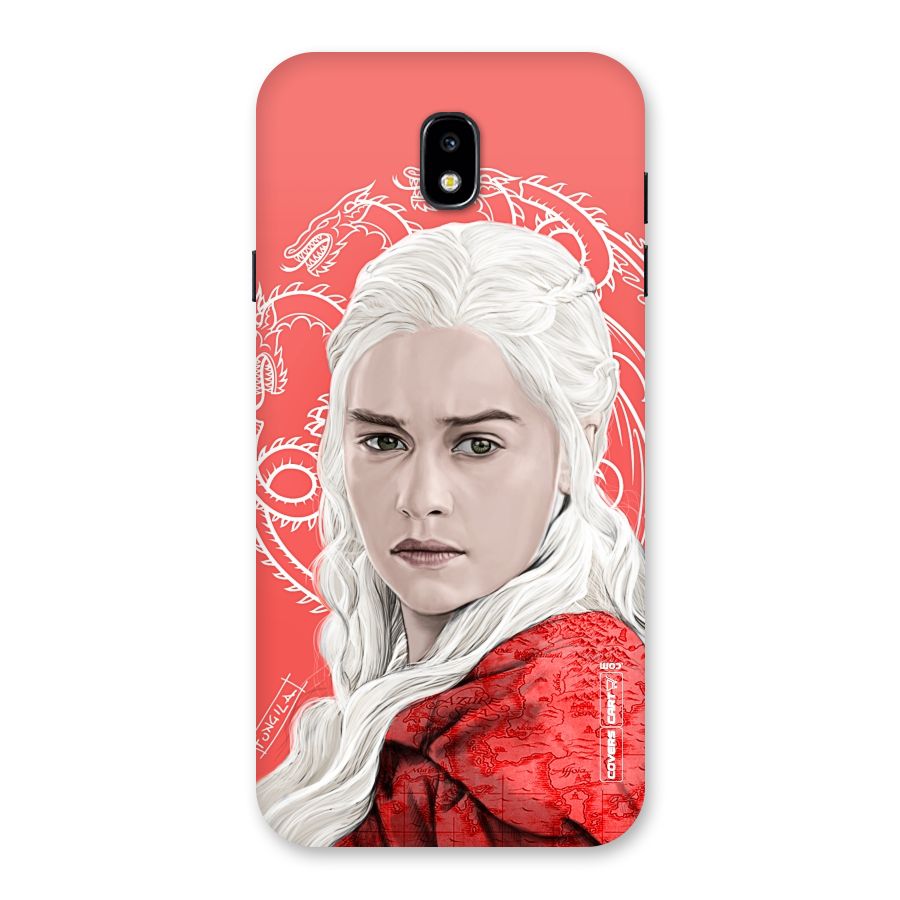 Khaleesi The Living Dragon Back Case for Galaxy J7 Pro