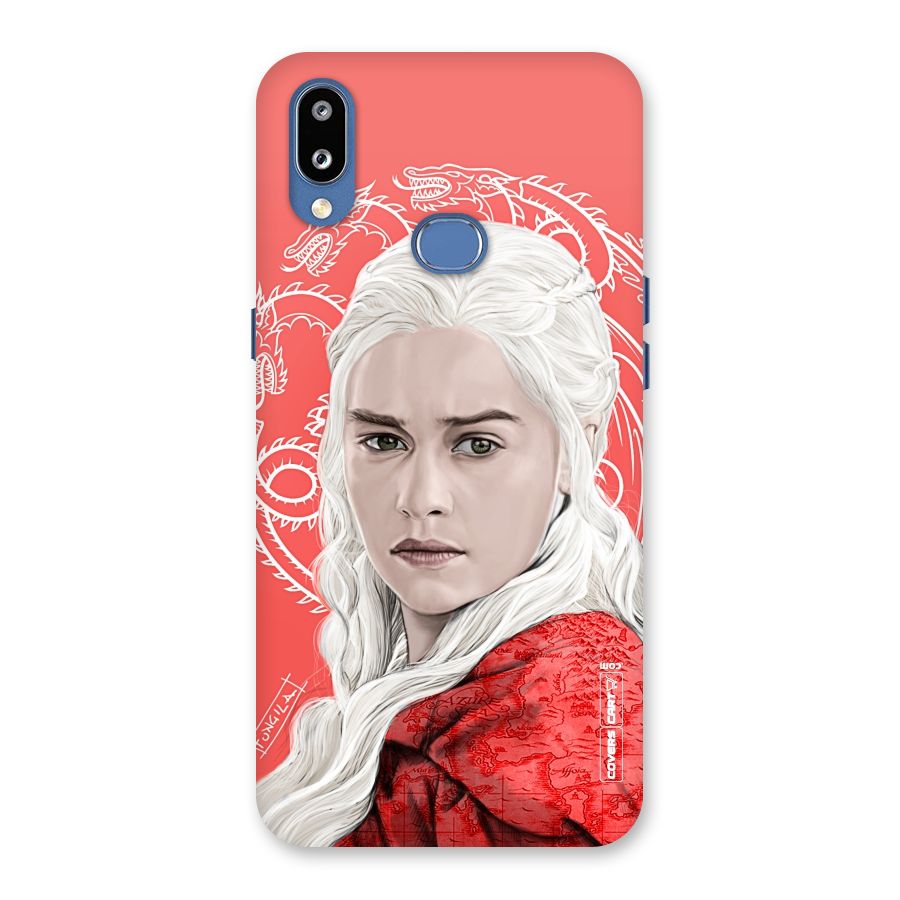 Khaleesi The Living Dragon Back Case for Galaxy M01s
