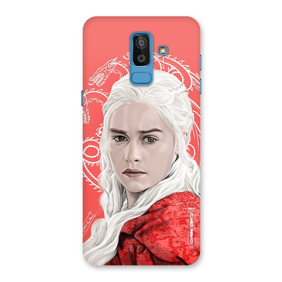 Khaleesi The Living Dragon Back Case for Galaxy On8 (2018)