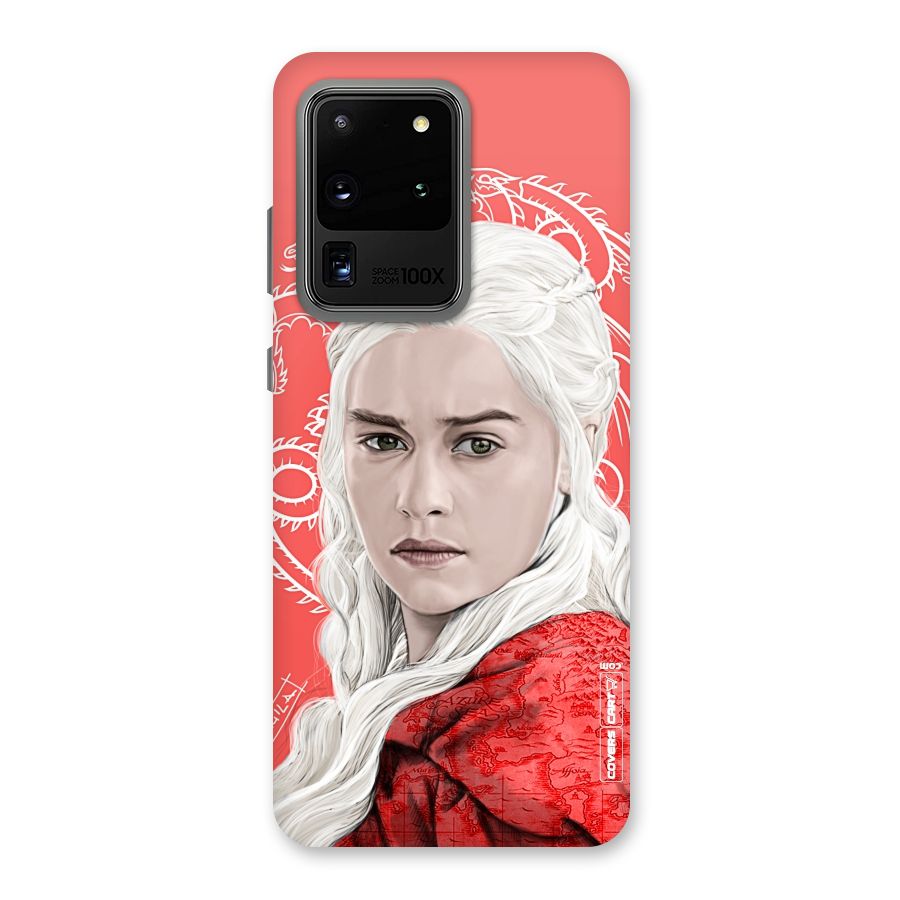 Khaleesi The Living Dragon Back Case for Galaxy S20 Ultra