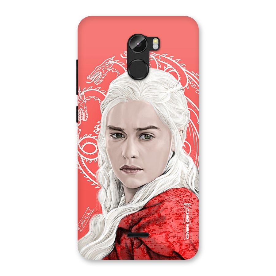 Khaleesi The Living Dragon Back Case for Gionee X1