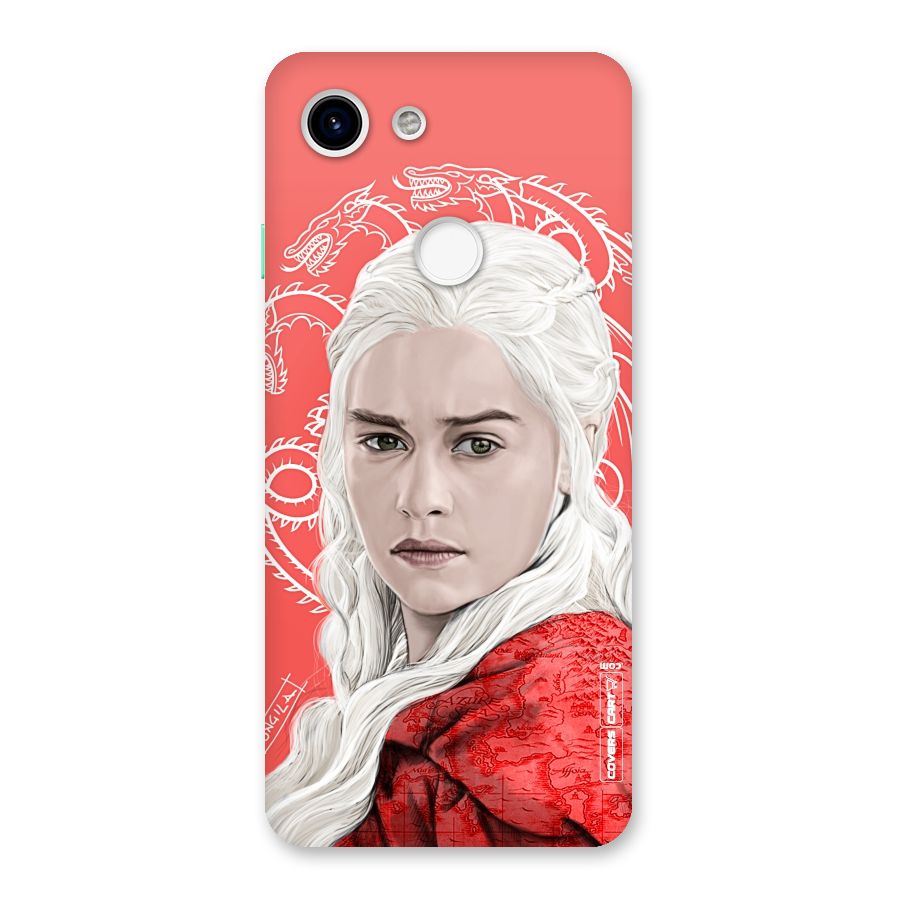 Khaleesi The Living Dragon Back Case for Google Pixel 3