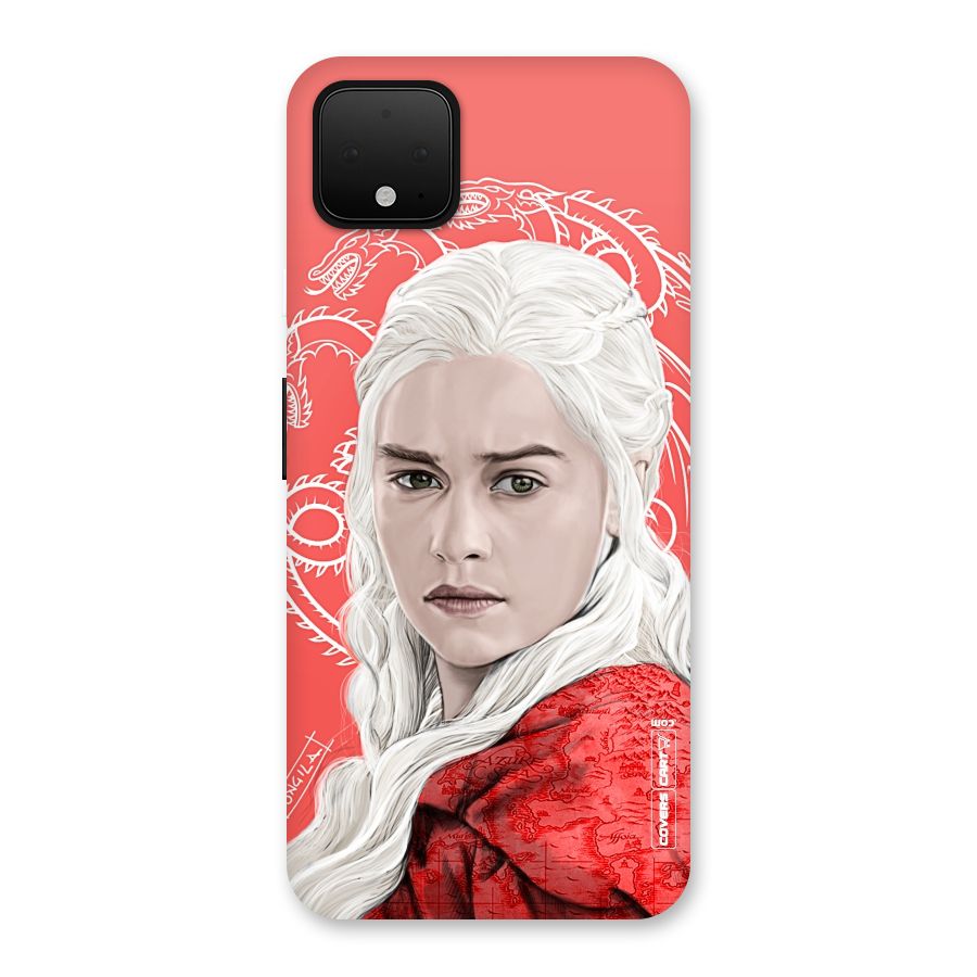 Khaleesi The Living Dragon Back Case for Google Pixel 4 XL