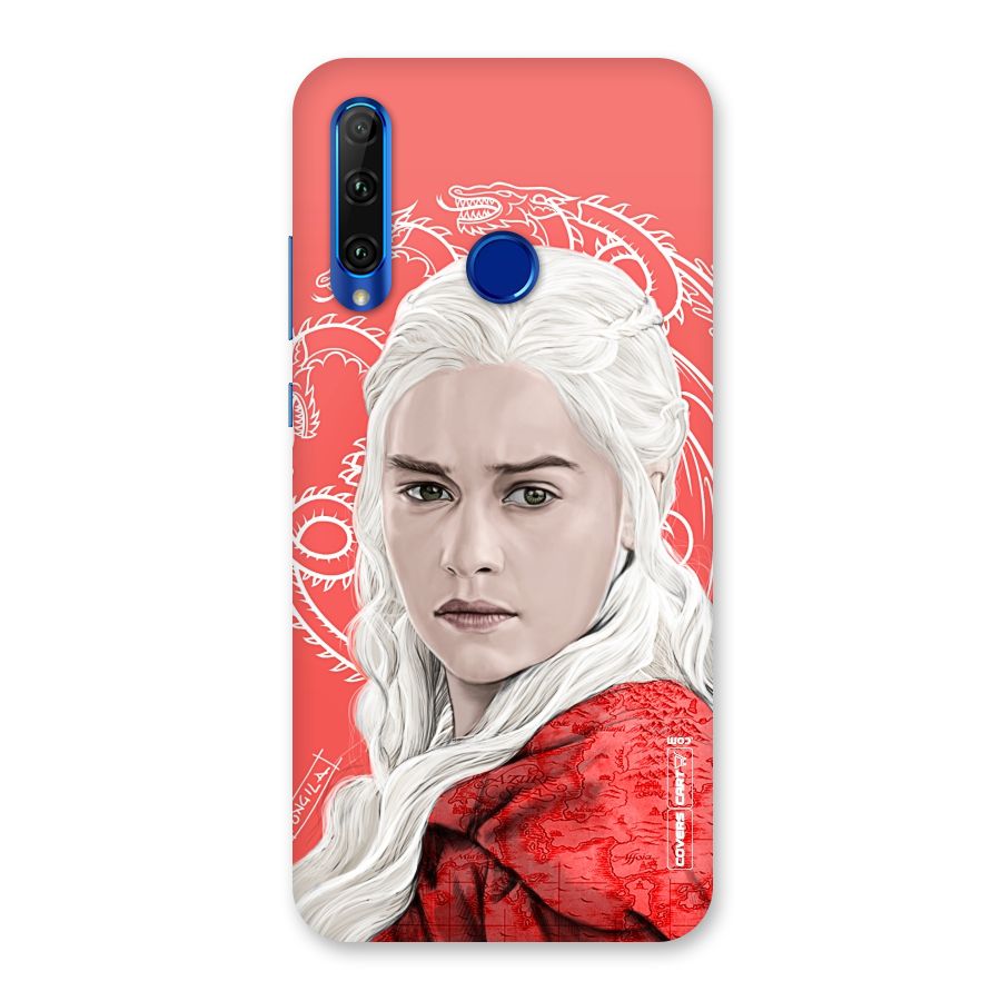 Khaleesi The Living Dragon Back Case for Honor 20i