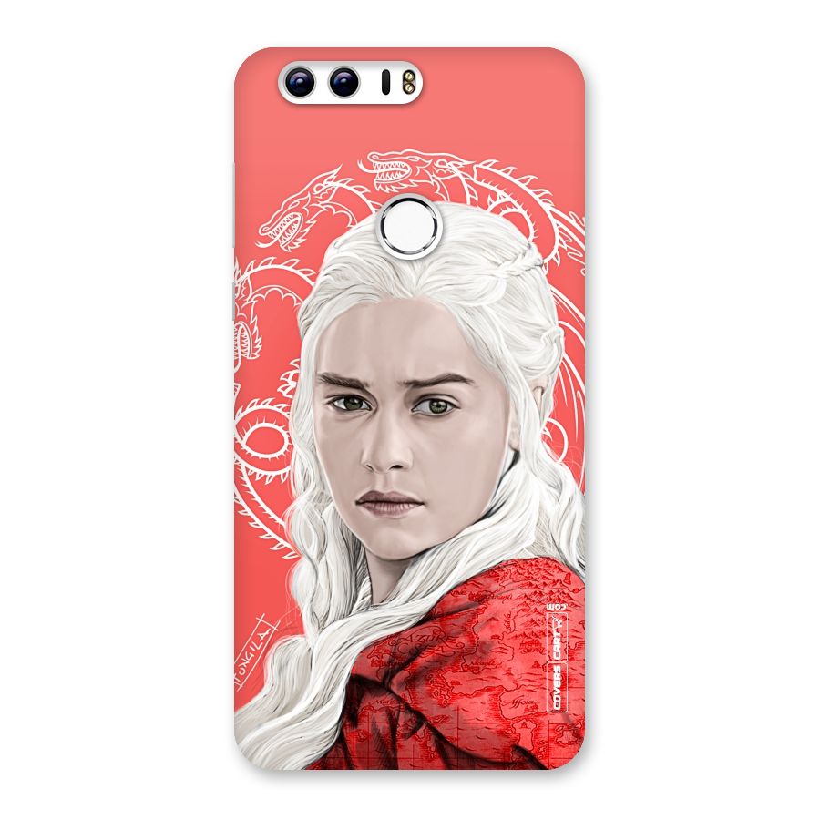 Khaleesi The Living Dragon Back Case for Honor 8