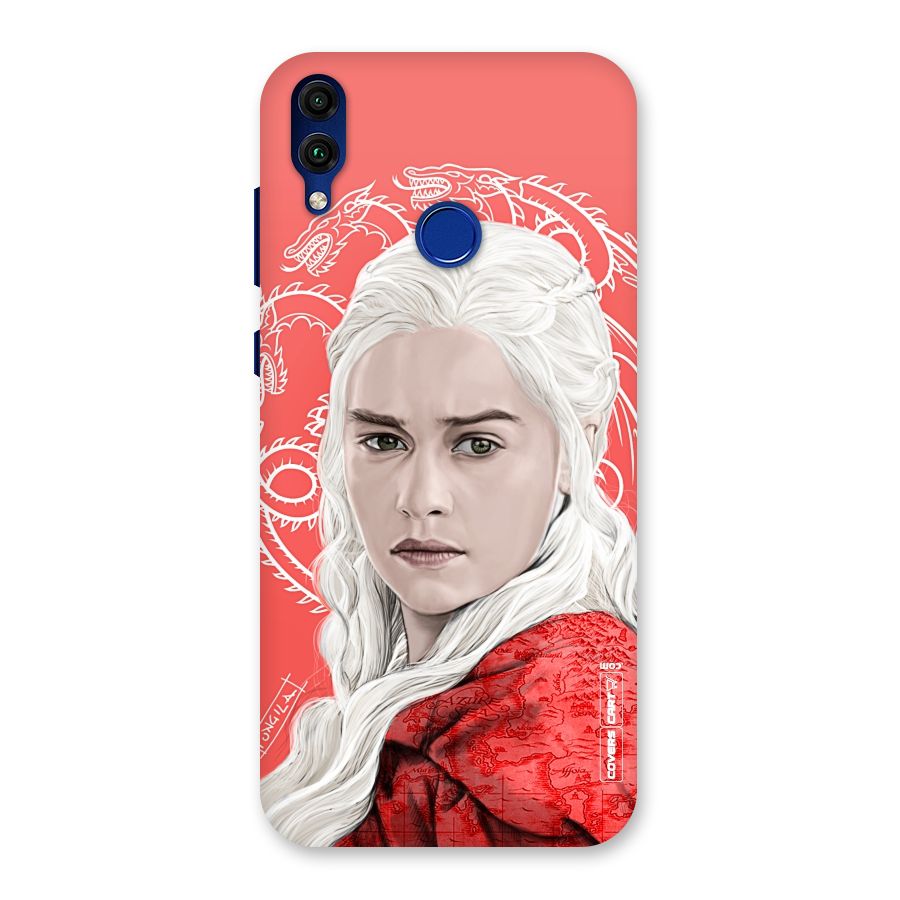 Khaleesi The Living Dragon Back Case for Honor 8C