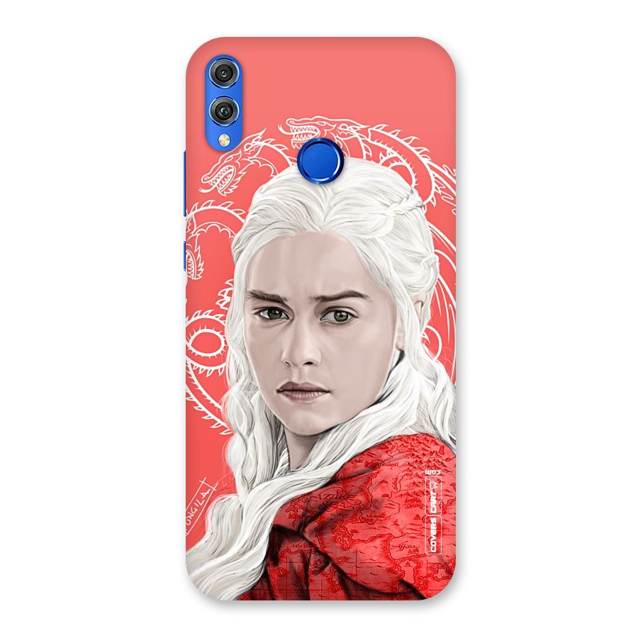 Khaleesi The Living Dragon Back Case for Honor 8X