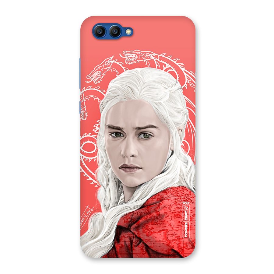 Khaleesi The Living Dragon Back Case for Honor View 10