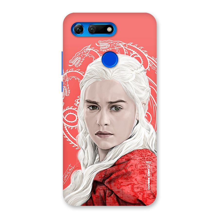 Khaleesi The Living Dragon Back Case for Honor View 20