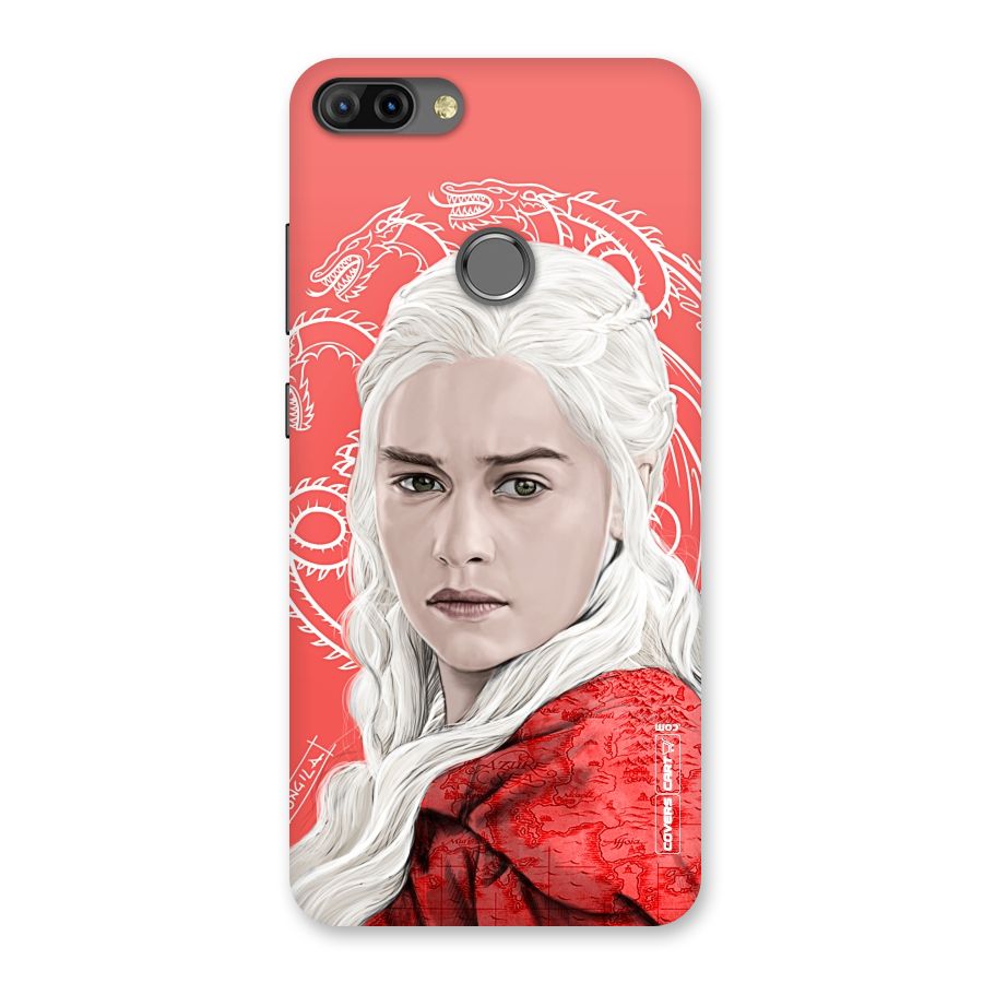 Khaleesi The Living Dragon Back Case for Infinix Hot 6 Pro