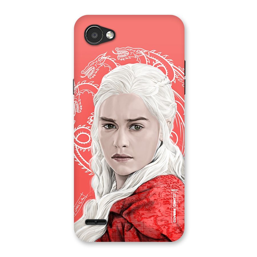 Khaleesi The Living Dragon Back Case for LG Q6