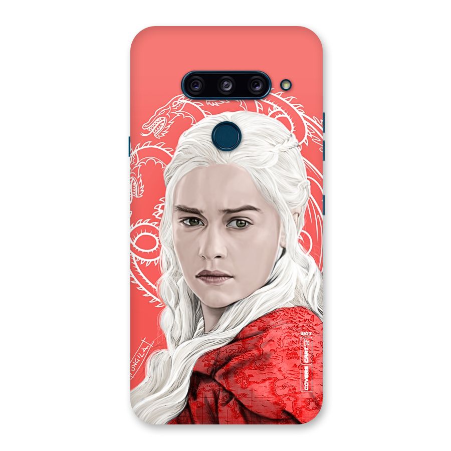 Khaleesi The Living Dragon Back Case for LG  V40 ThinQ
