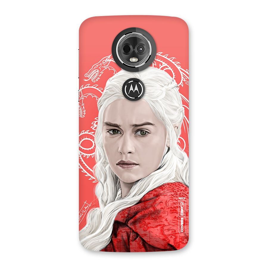 Khaleesi The Living Dragon Back Case for Moto E5 Plus