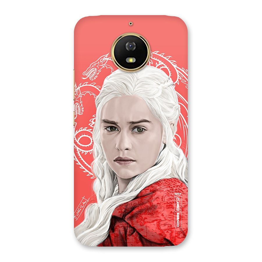 Khaleesi The Living Dragon Back Case for Moto G5s